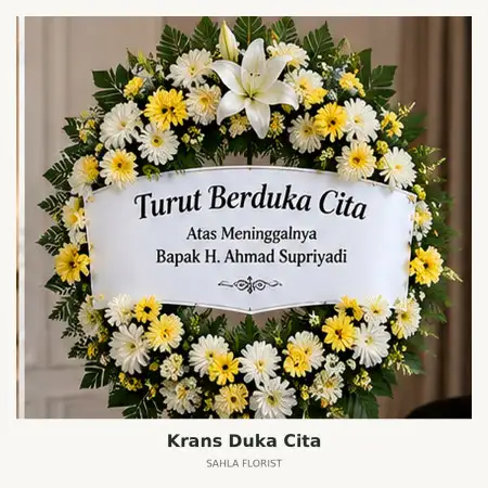 Krans Bunga Duka Lebak